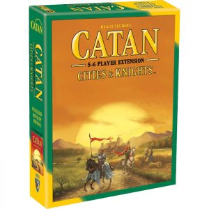Catan: 5 to 6 player Cities & Knights Expansion Front