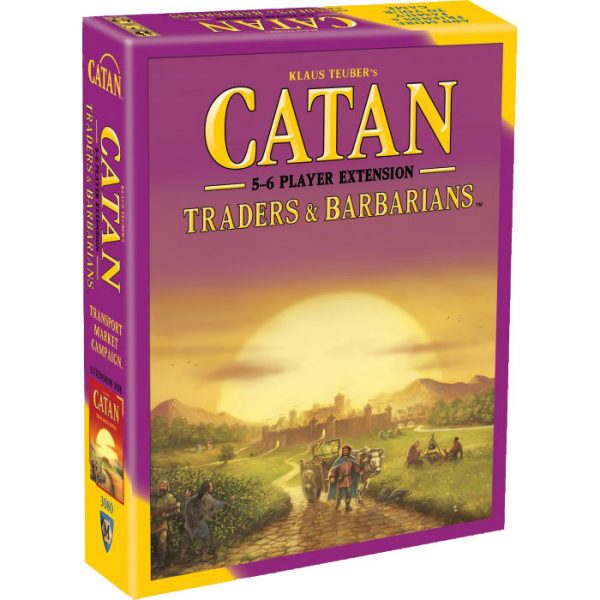 Catan: 5 to 6 player Traders & Barbarians Expansion Front