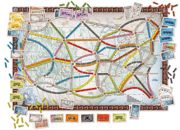 Ticket to Ride contents