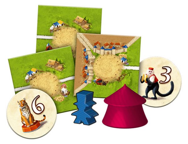 Carcassonne: Under the Big Top contents 2
