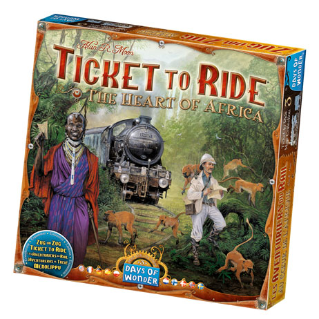 Ticket to Ride: Africa front