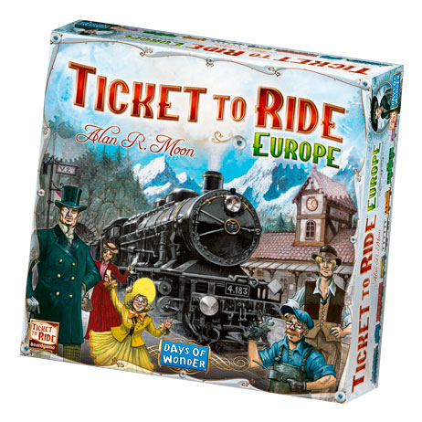 Ticket to Ride: Europe front