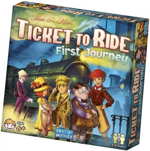 Ticket to Ride: First Journey USA front