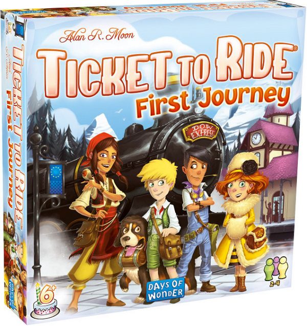 Ticket to Ride: First Journey Europe front