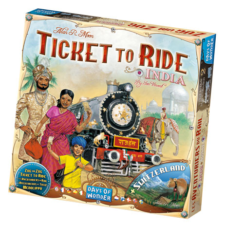 Ticket to Ride: India front