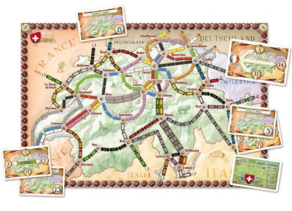 Ticket to Ride: India contents 2
