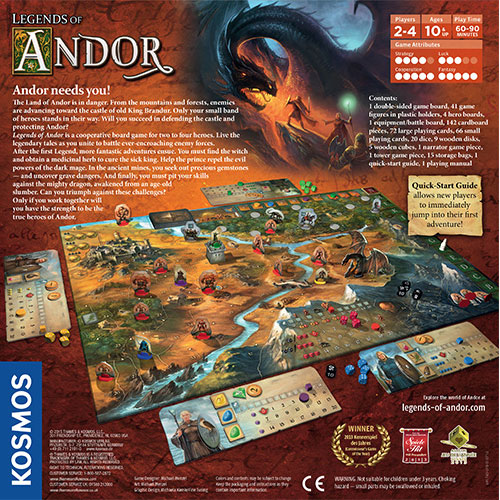 Legends of Andor back