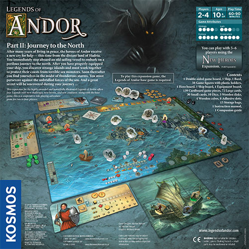 Legends of Andor: Journey to the North back