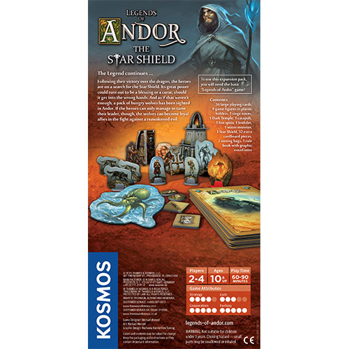 Legends of Andor: The Start Shield back