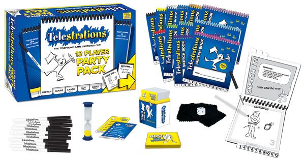 Telestrations 12 Player contents