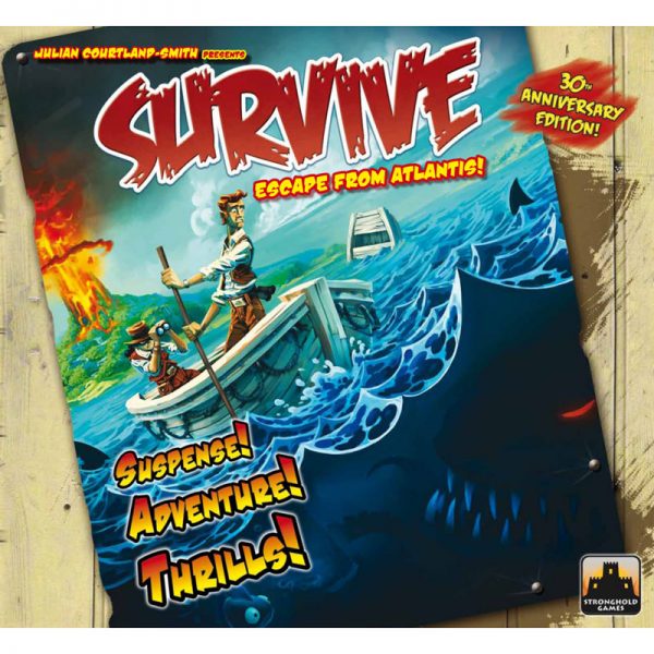 Survive: Escape from Atlantis: 30th Anniversary Edition front
