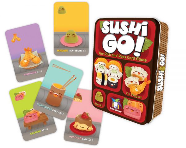 Sushi Go Tin contents