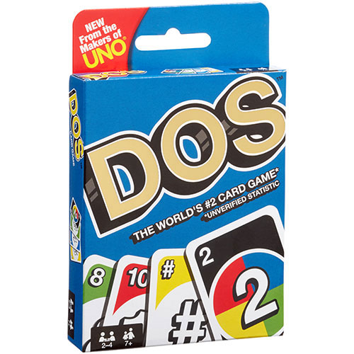 Dos Card Game front