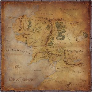 Lord of the Rings: Journeys in Middle Earth playmat