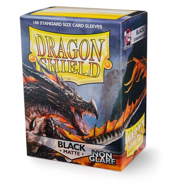 Dragon Shield Standard Black Matte Non-Glare box