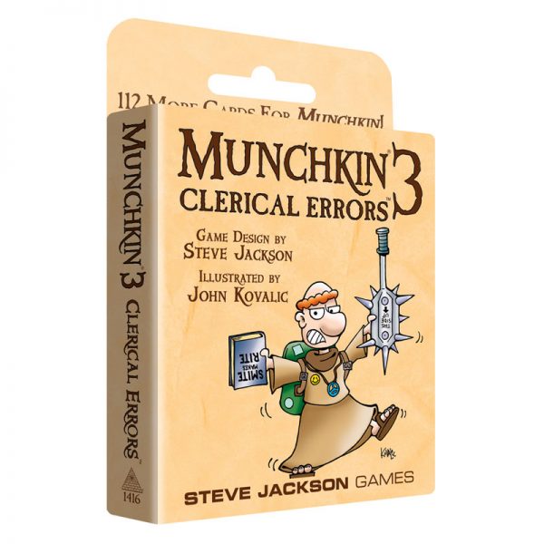 Munchkin 3: Clerical Errors Expansion
