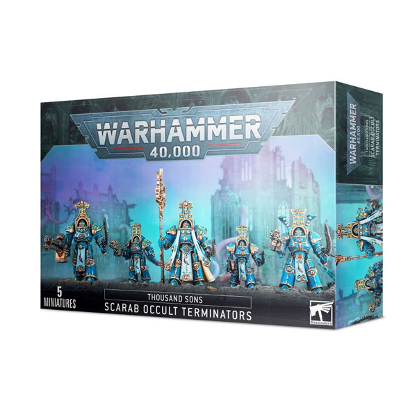 Warhammer 40,000: Thousand Sons Scarab Occult Terminators