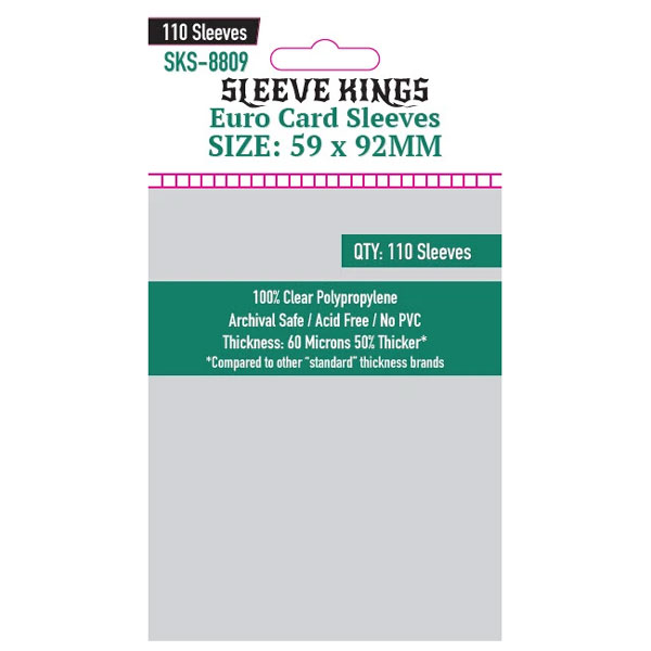 Sleeve Kings: 59x92mm 110 Pack Card Sleeves