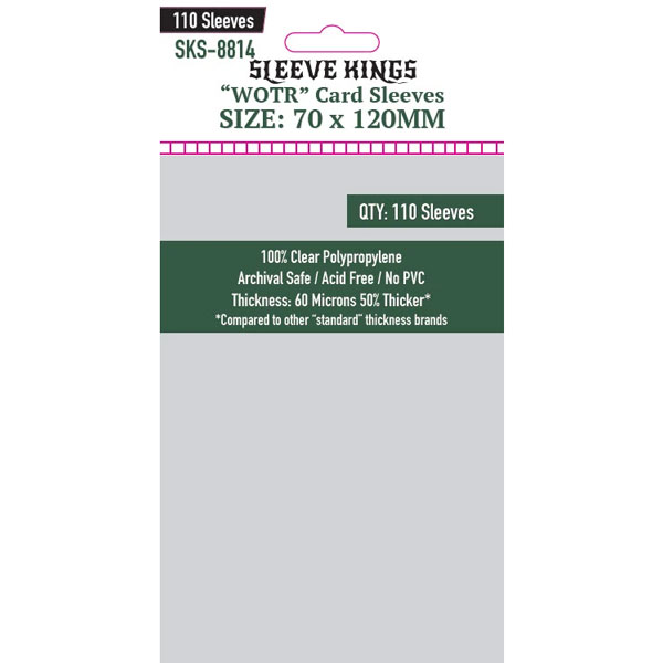 Sleeve Kings: 70x120mm 110 Pack Card Sleeves