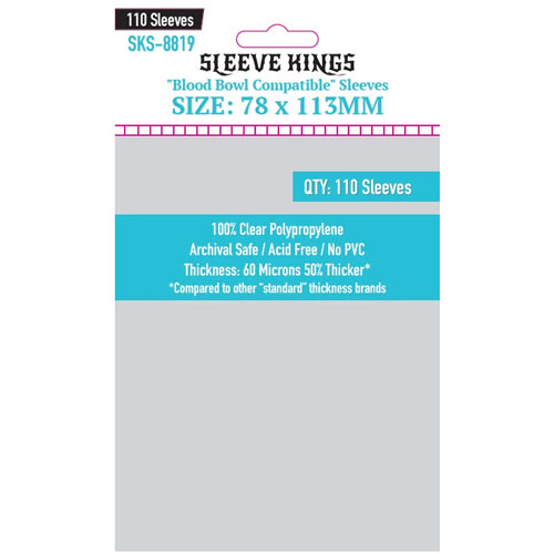 Sleeve Kings: 78x113mm 110 Pack Card Sleeves