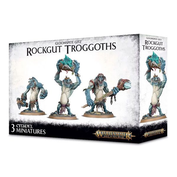 Warhammer: Gloomspite Gitz Rockgut Troggoths