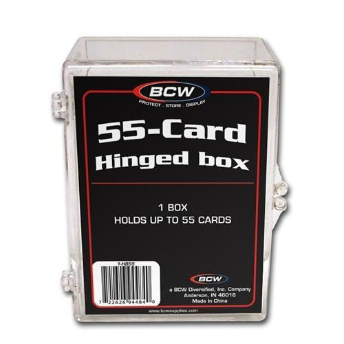 BCW 55-Card Hinged Box