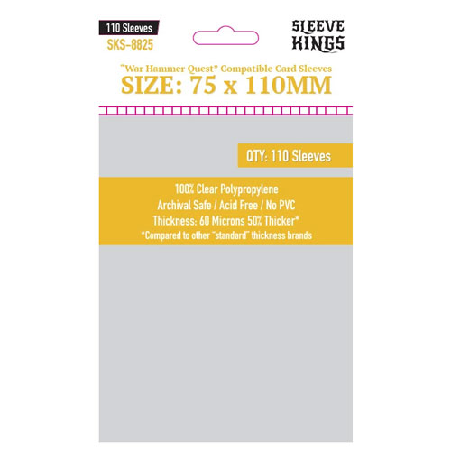 Sleeve Kings: 75x110mm 110 Pack Card Sleeves