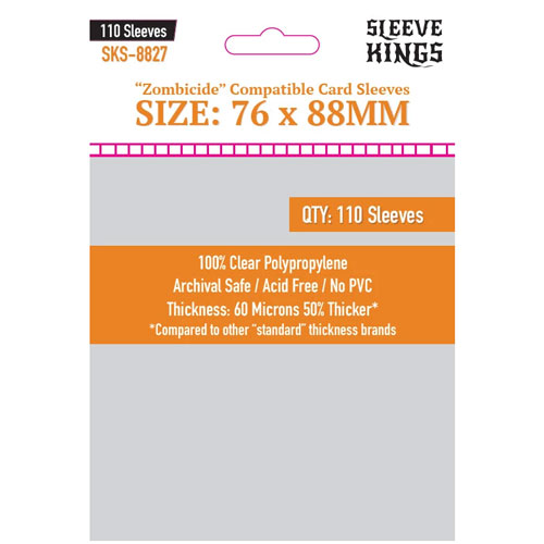 Sleeve Kings: 76x88mm 110 Pack Card Sleeves