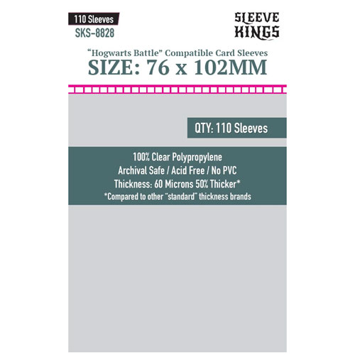 Sleeve Kings: 76x102mm 110 Pack Card Sleeves