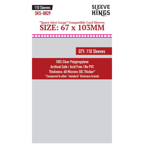 Sleeve Kings: 67x103mm 110 Pack Card Sleeves