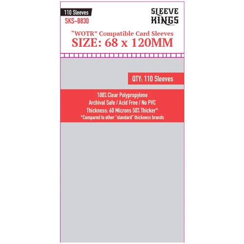 Sleeve Kings: 68x120mm 110 Pack Card Sleeves