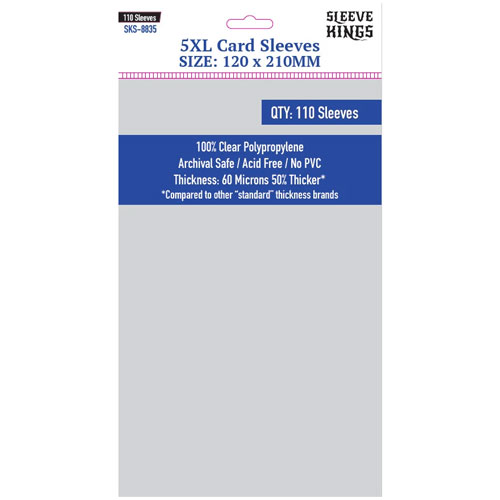 Sleeve Kings: 120x210mm 110 Pack Card Sleeves