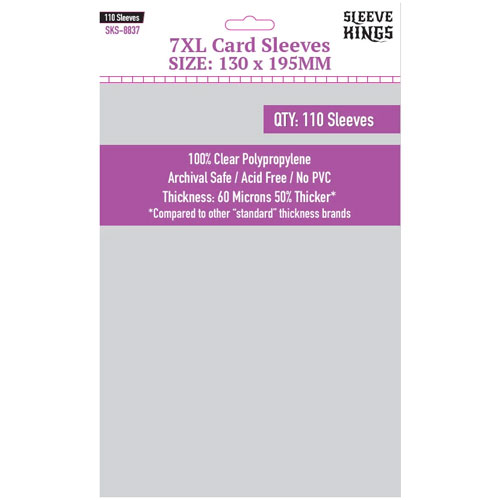 Sleeve Kings: 130x195mm 110 Pack Card Sleeves