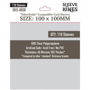 Sleeve Kings: 100x100mm 110 Pack Card Sleeves