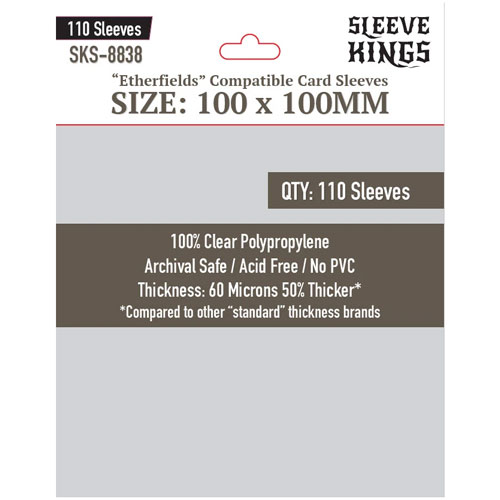 Sleeve Kings: 100x100mm 110 Pack Card Sleeves