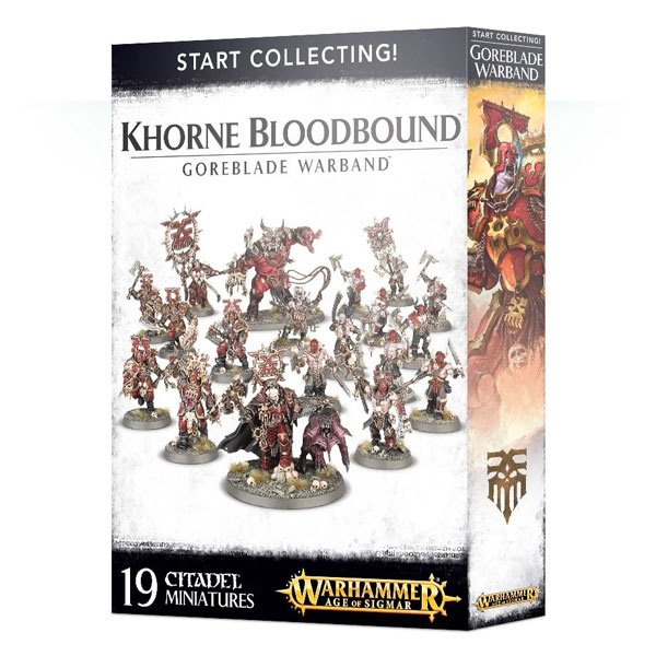 Warhammer: Age of Sigmar: Start Collecting! Khorne Bloodbound Goreblade Warband