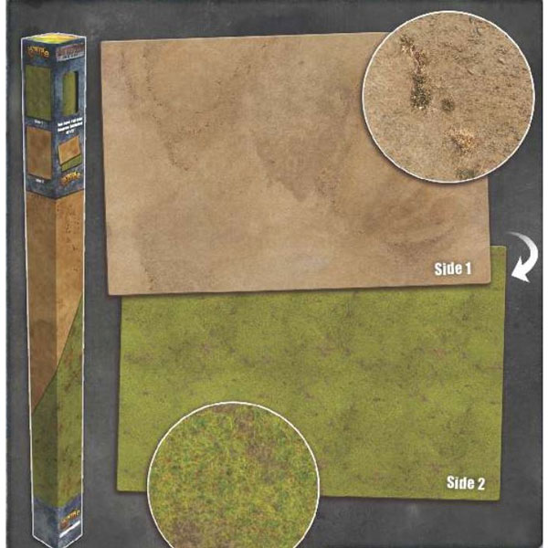 Grassland | Desert Playmat: 6' x 4' Double Sided
