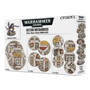 Warhammer 40,000: Sector Mechanicus Industrial Round Bases
