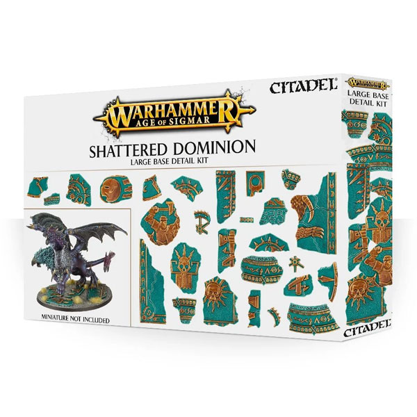 Warhammer: Age of Sigmar: Shattered Dominion Large Base Detail Kit