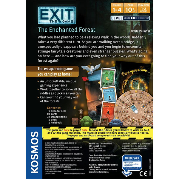 Exit: The Enchanted Forest Back