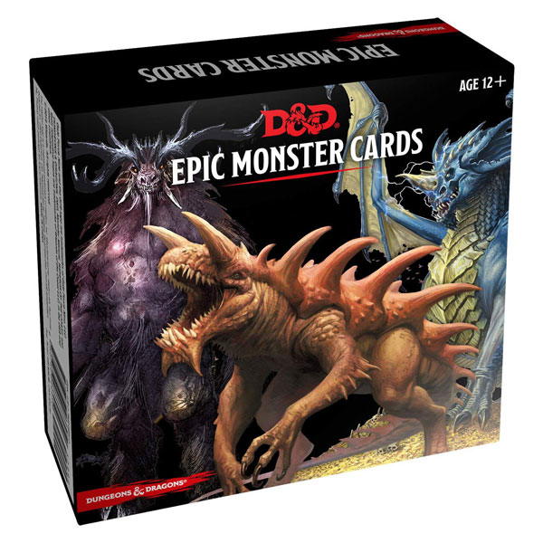 Dungeons & Dragons Spellbook Cards: Epic Monster Cards