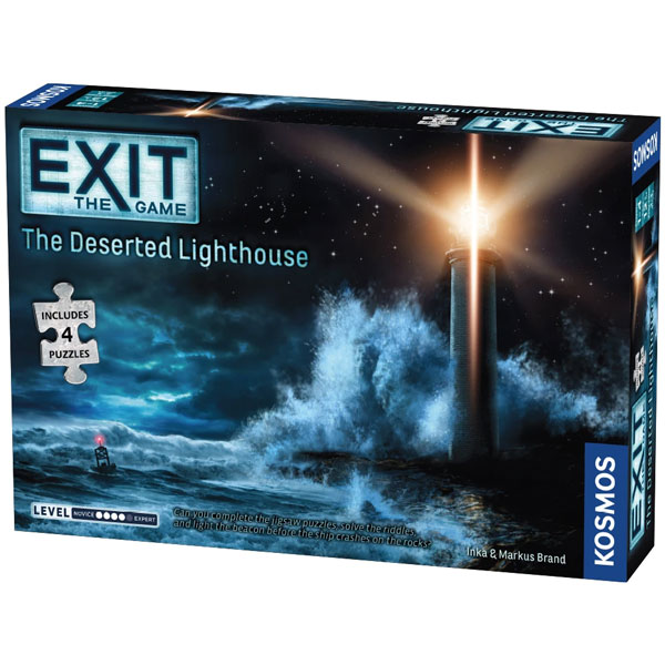 Exit: The Deserted Lighthouse (with Jigsaw Puzzle) front
