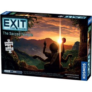 Exit: The Sacred Temple (with Jigsaw Puzzles) front