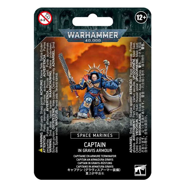 Warhammer 40,000: Captain in Gravis Armour