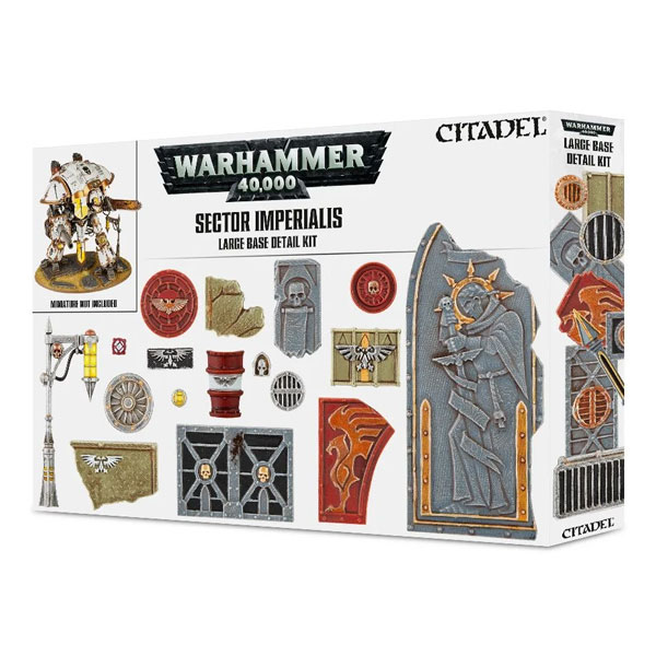 Warhammer 40,000: Sector Imperialis Large Base Detail Kit