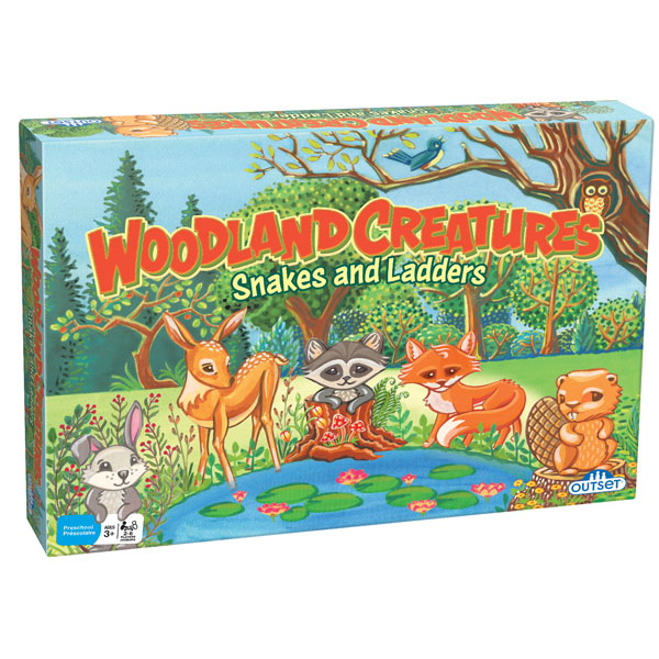 Woodland Creatures: Snakes & Ladders