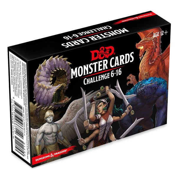 Dungeons & Dragons: Monster Cards: Challenge 6-16