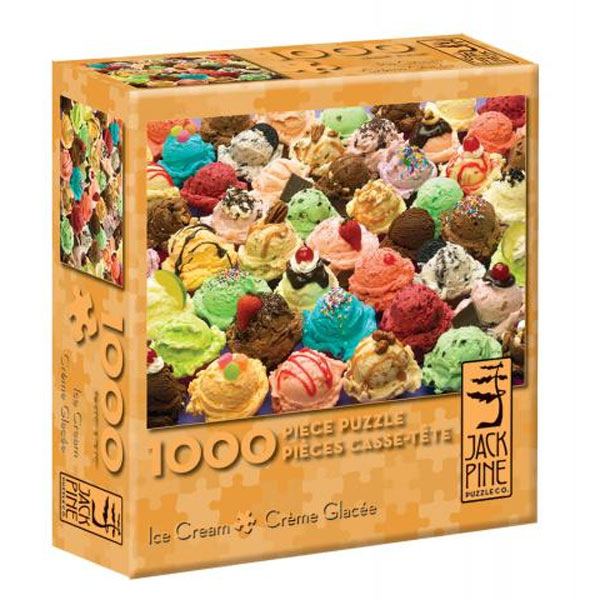 Ice Cream (with Toppings): 1000pc
