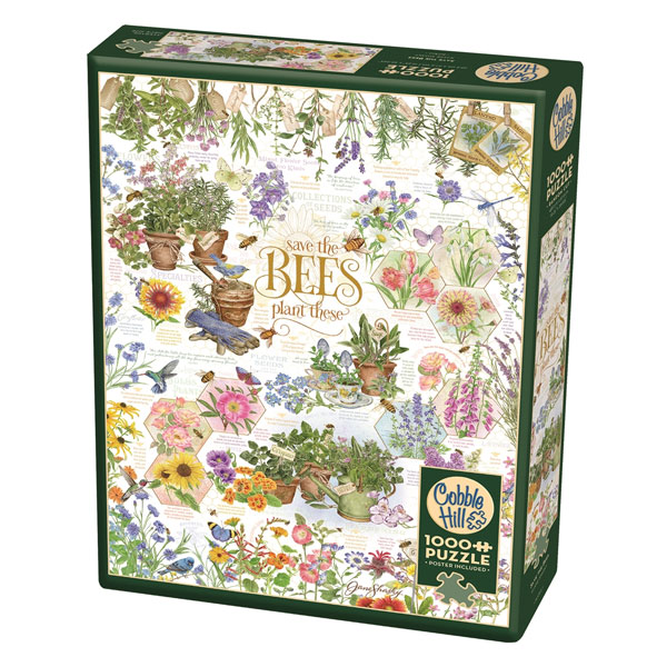 Save the Bees: 1000pc
