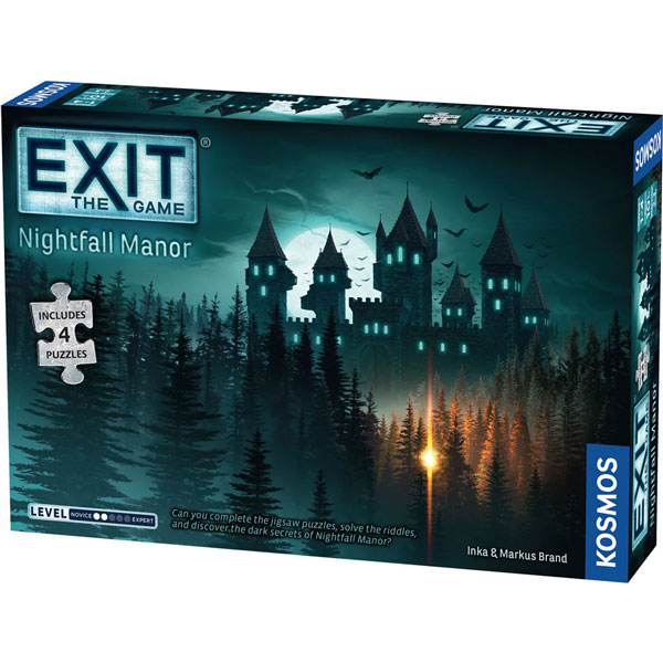 Exit: Nightfall Manor (with Jigsaw Puzzle)